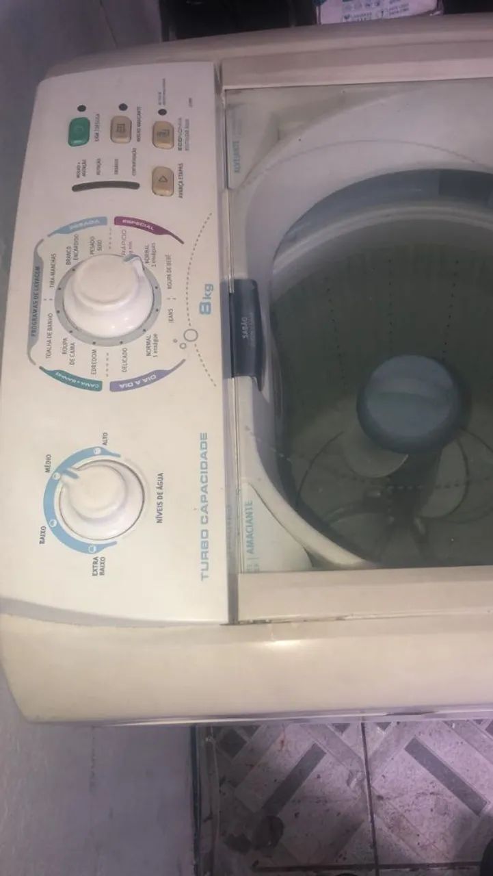 Máquina de lavar 8kg - Foto 4