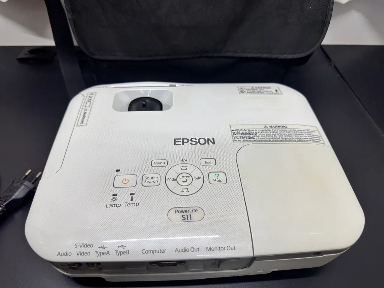 Projetor Epson PowerLite s11 - Foto 4