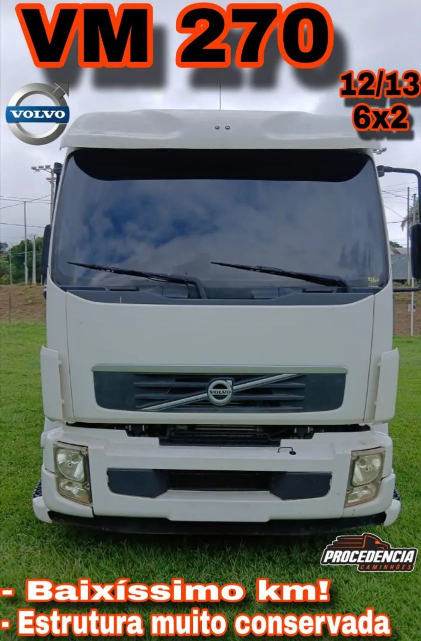 VM 270 6x2 2013 na báscula 