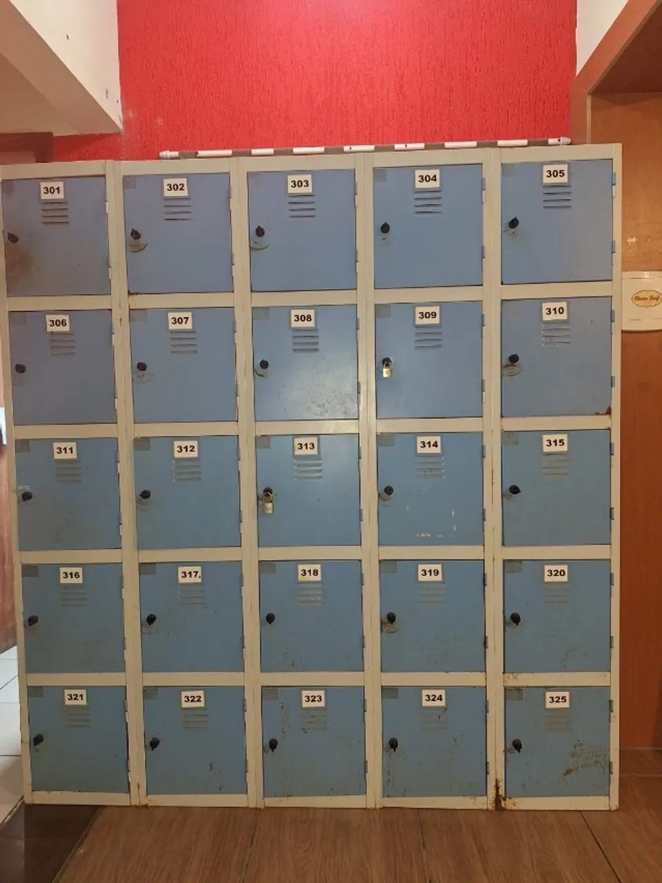Roupeiro de Aço Locker 25 portas