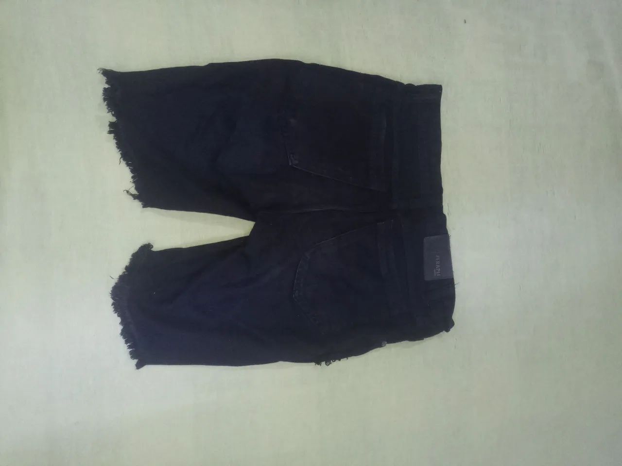 Bermuda jeans rasgada  - Foto 2
