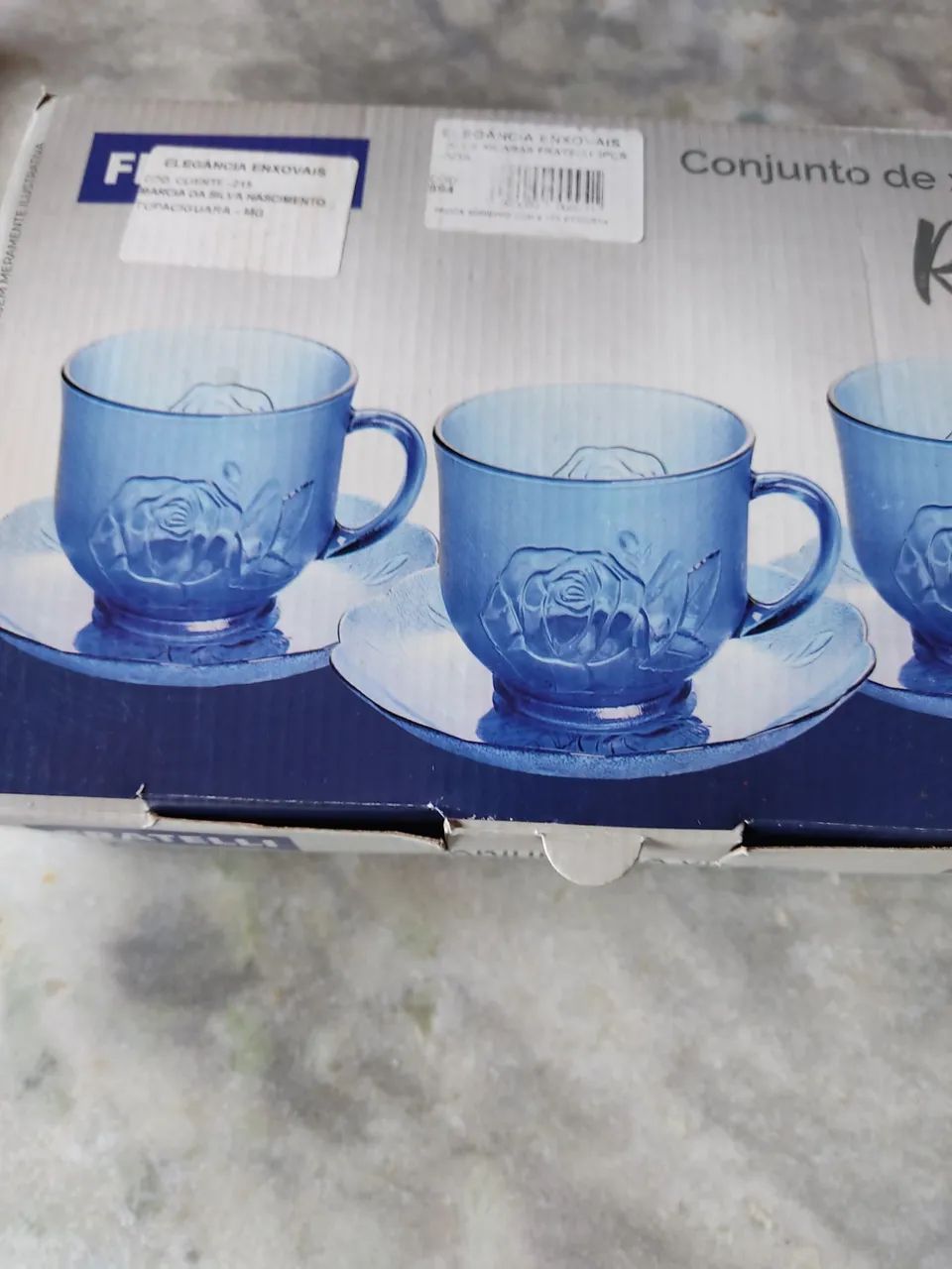 Conjunto de xicaras novas 
