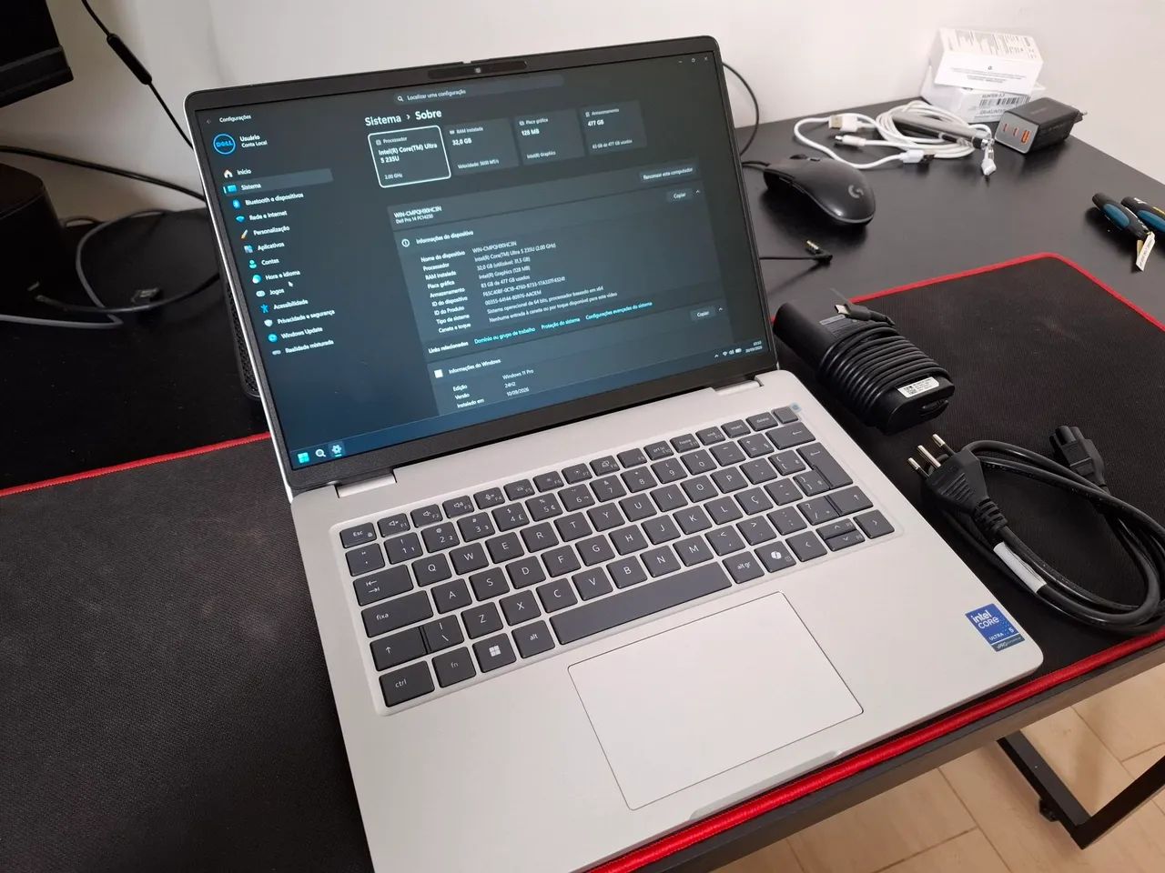 Notebook Dell Pro 14 Ultra 235u 32gb DDR5 - Foto 2