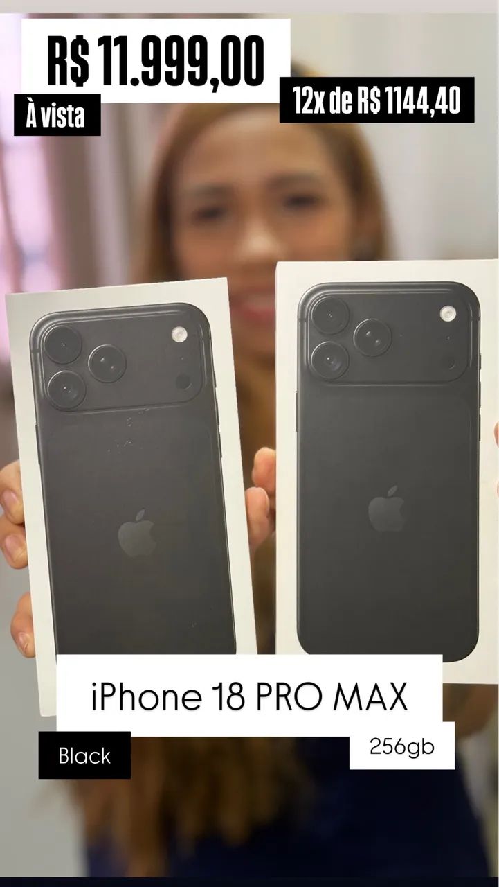 IPHONE 18 PRO MAX 256GB MENOR VALOR BELÉM  - Foto 2