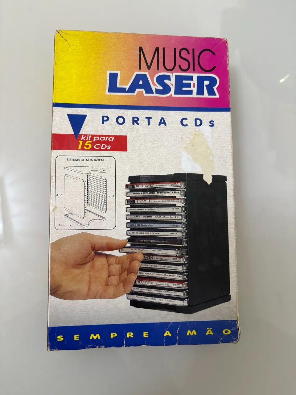 Porta CDs - Box Modular para 15 CDs - Foto 2