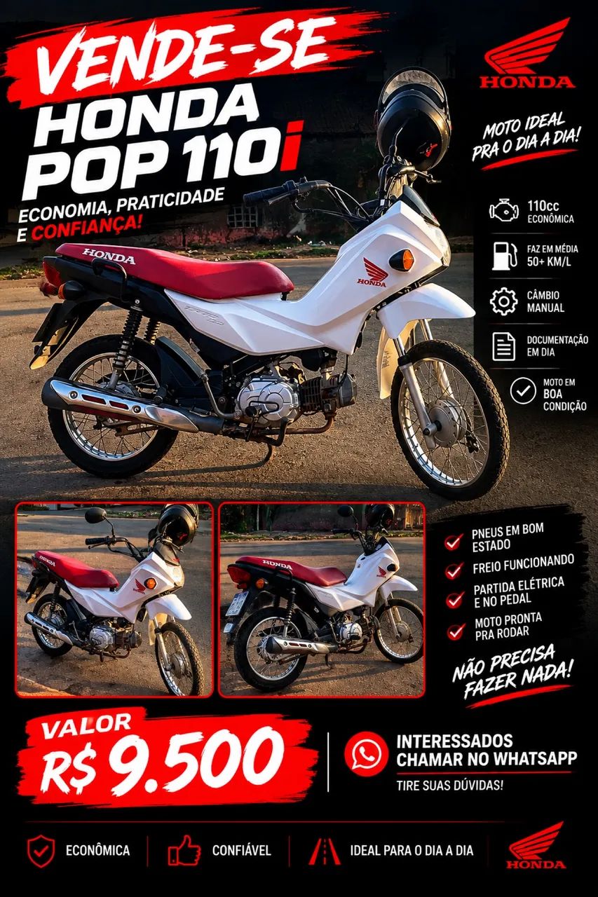 Honda pop 110i