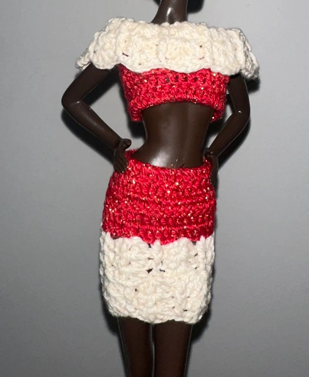 Conjunto midi para Barbie