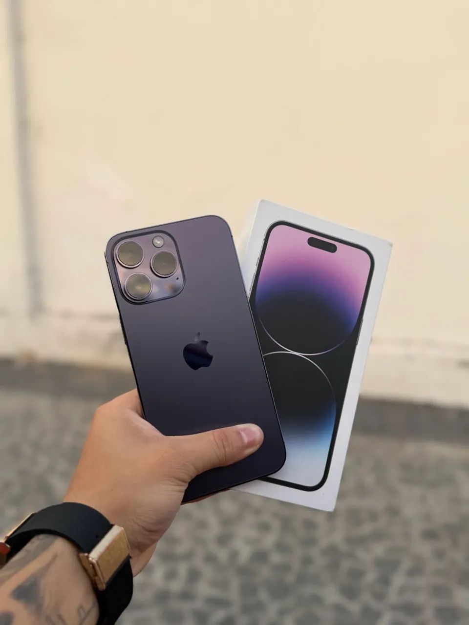 IPHONE 14 PRO MAX 256 COM CAIXA 
