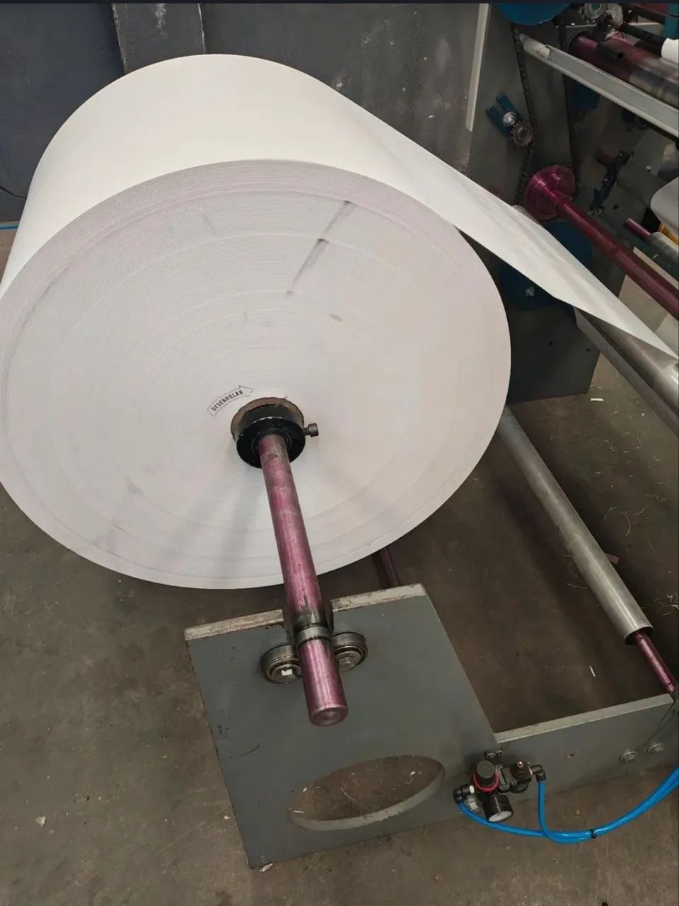 Rebobinadora para fabricação bobinas para PDV e cartão de ponto  - Foto 5