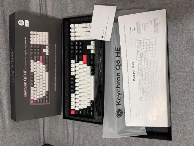 Teclado Mecânico Keychron Q6 HE - Wireless, Switch Magnético Nebula, RGB, Layout americano - Foto 2