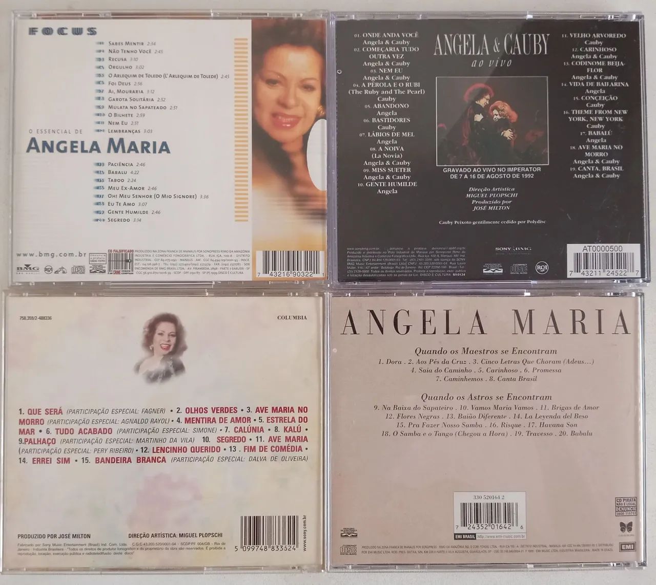 Angela Maria 4 Cds - Pela saudade que me invade - Foto 2