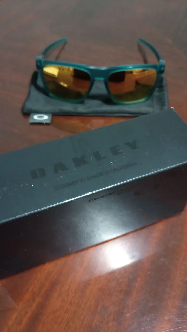 Óculos de Sol - Oakley Leffingwell Artic Surf - Original - Foto 5