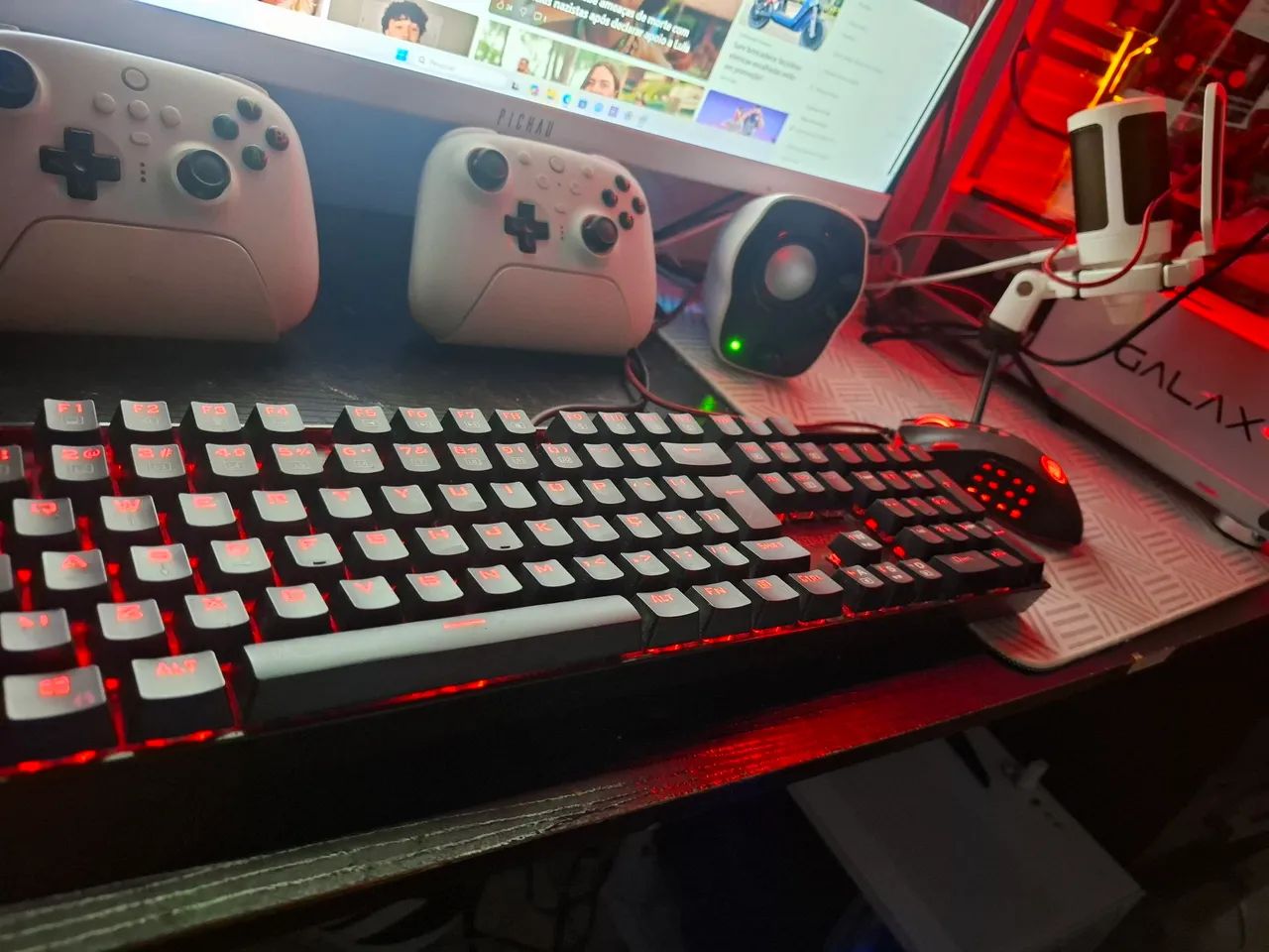 Mouse e teclado gamer  Readragon  - Foto 4