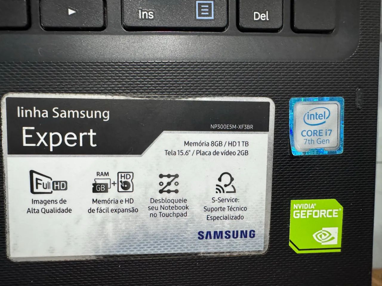 Notebook Samsung i7 7 geração - Foto 4