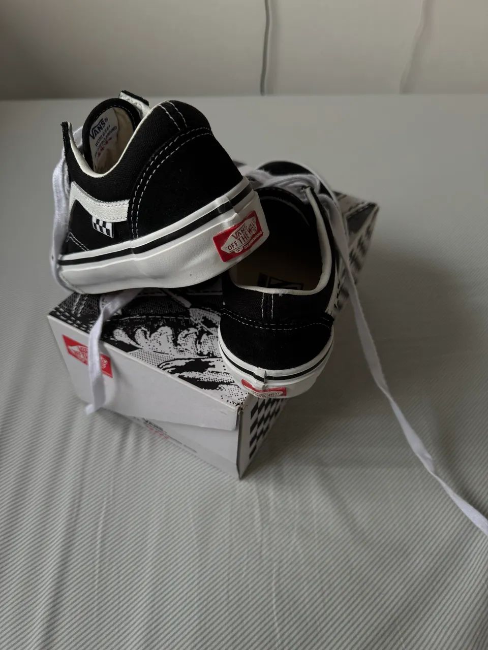 Tênis Vans Original Nº 35 - Usado 2x - Com Caixa - R$ 350,00 - Foto 5