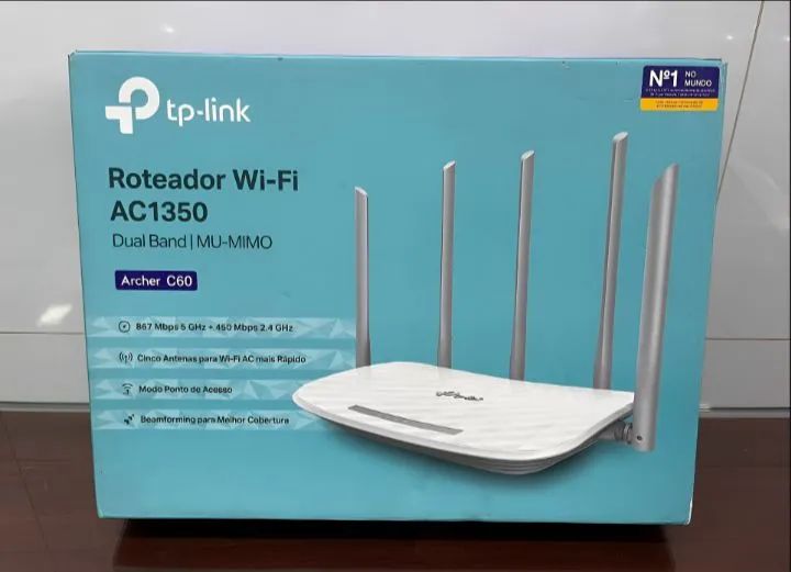 Roteador wi-fi Tp-link 5g mod AC1350