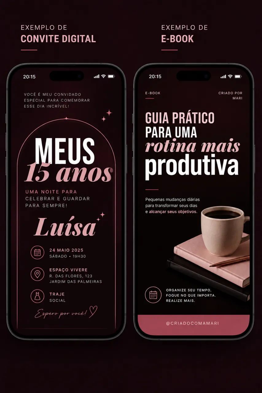 Comunicação Digital Rápida ? Convite, Cardápio, Ebook e Anúncios - Foto 2