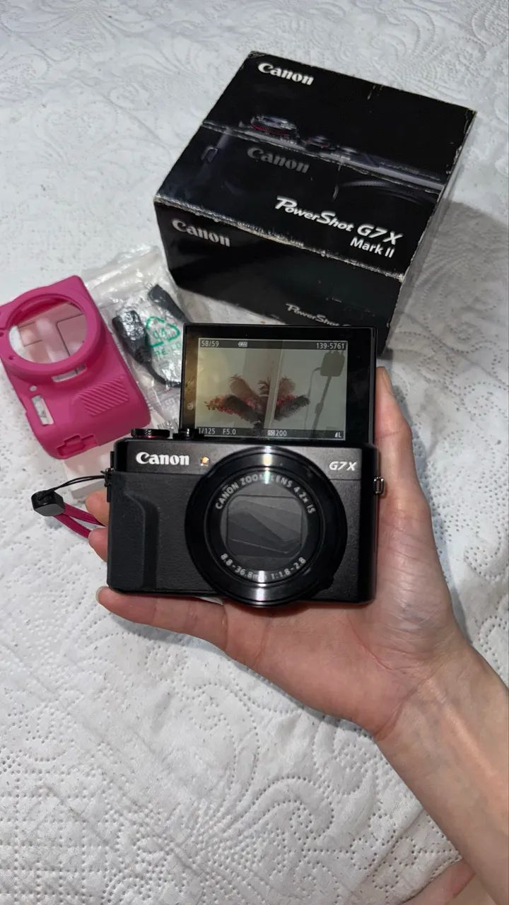 Câmera G7X markII