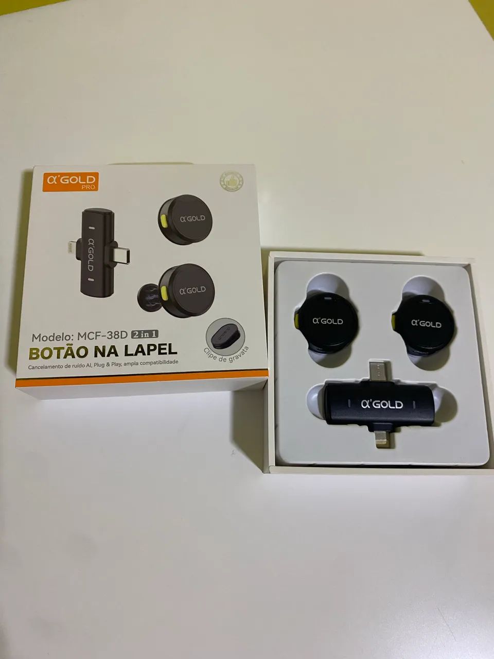 Microfone de lapela 440254776068034560