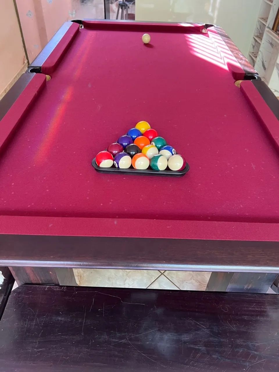 Vendo mesa de sinuca semi profissional  - Foto 4
