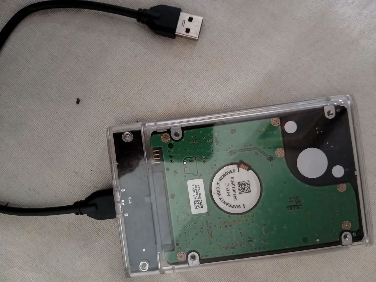 Hd externo de 1TB com case e cabo USB 3.0 - Foto 2