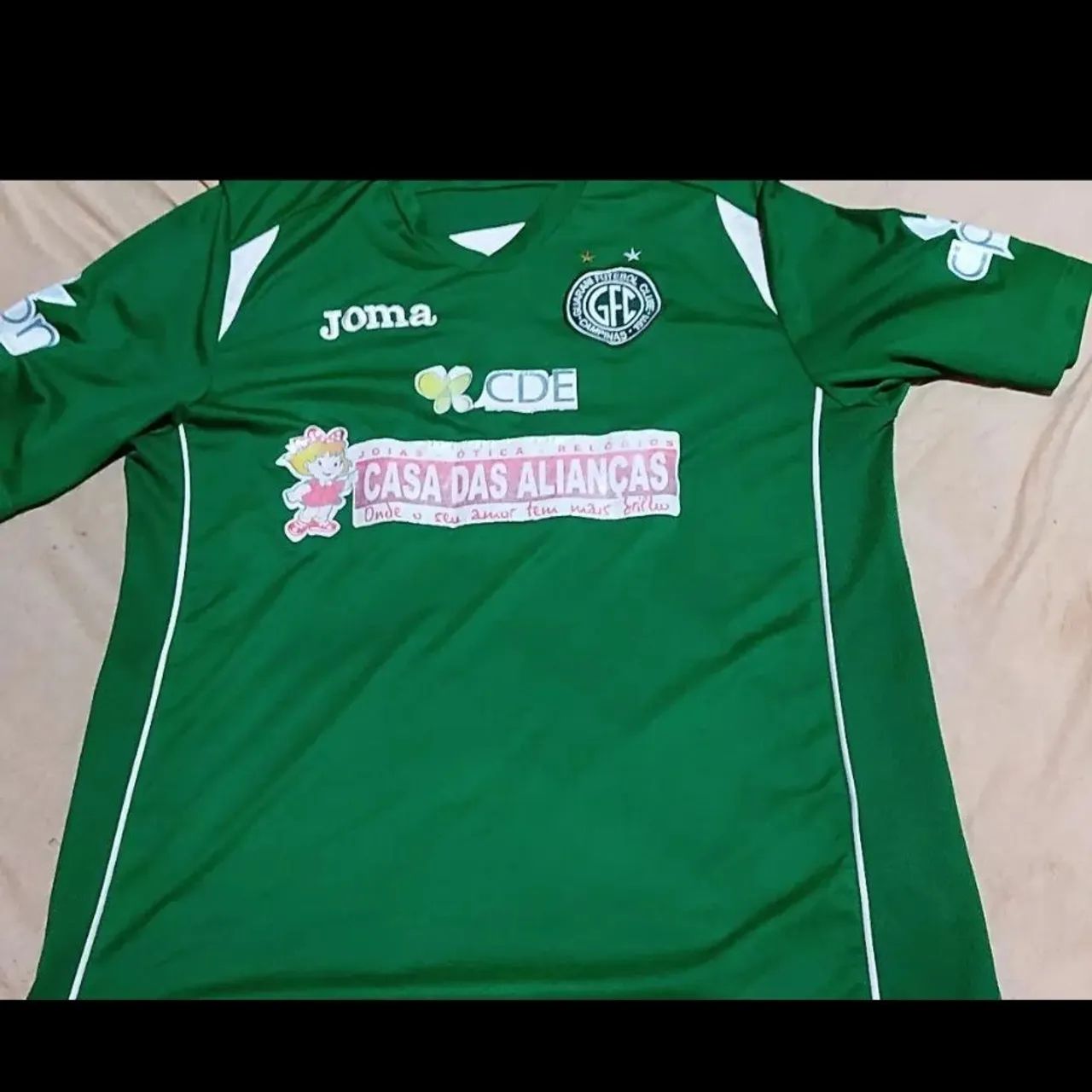 Camiseta original do Guarani temporada 2016