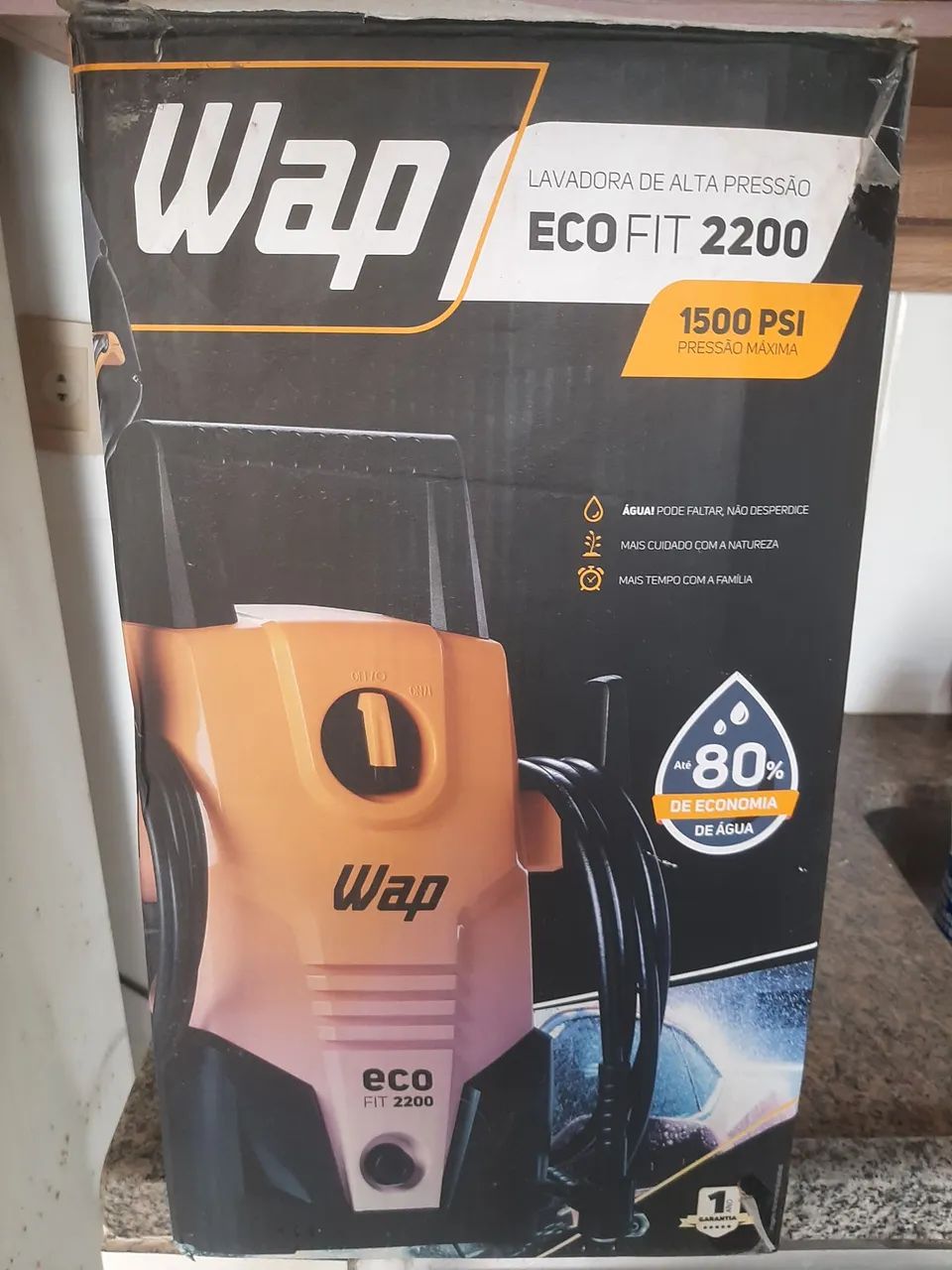 LAVADORA DE ALTA PRESSÃO WAP ECOFIT 2200! SUPER CONSERVADA!