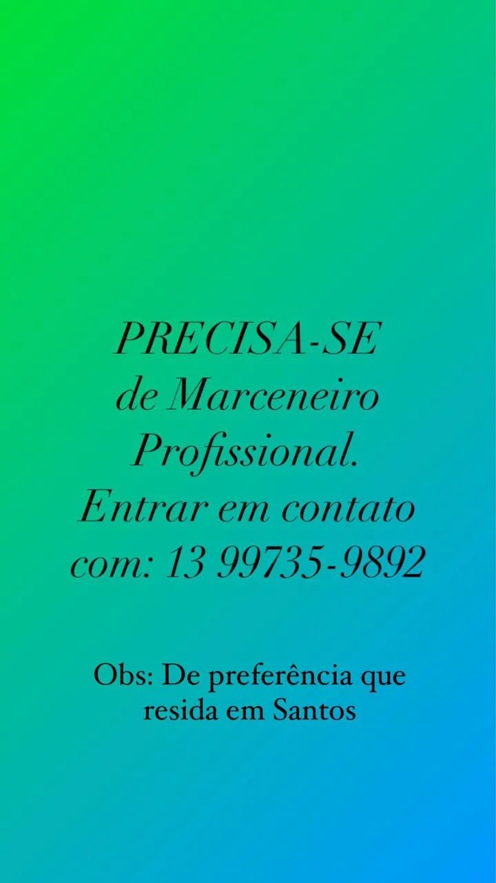 Marceneiro Profissional 