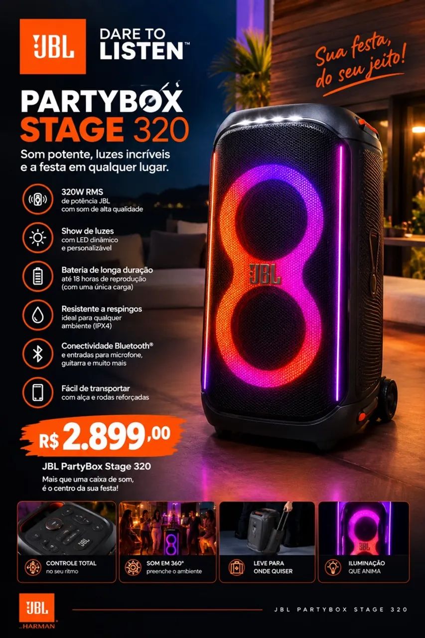 JBL PARTYBOX 320 STAGE