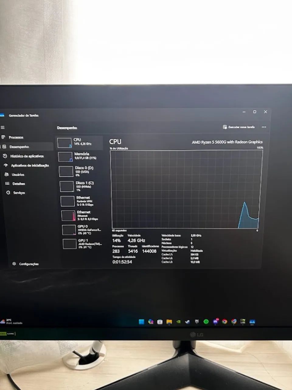Processador AMD Ryzen 5 5600G AM4 - Foto 3