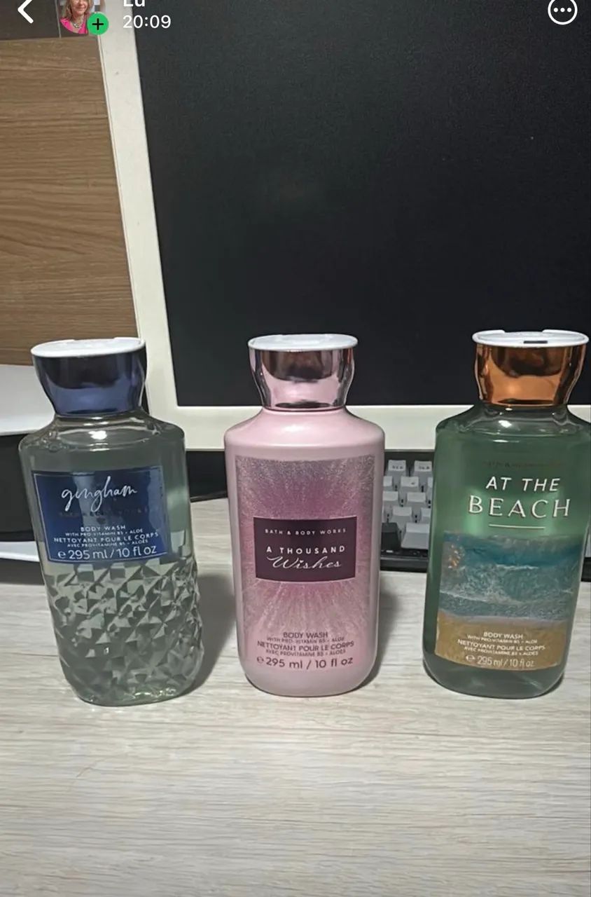 Gel de Banho Bath and body works BBW