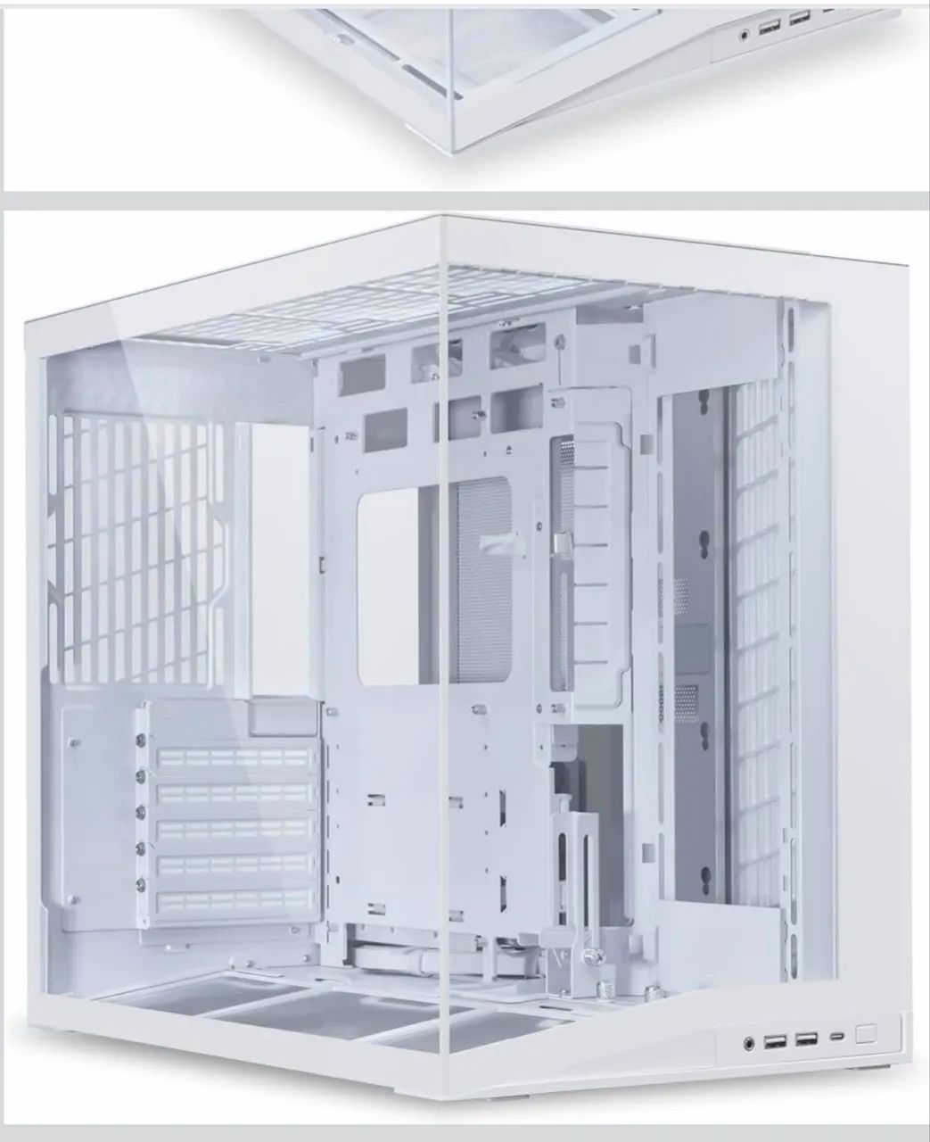 Gabinete Lian li 011 dynamic mini v2 branco