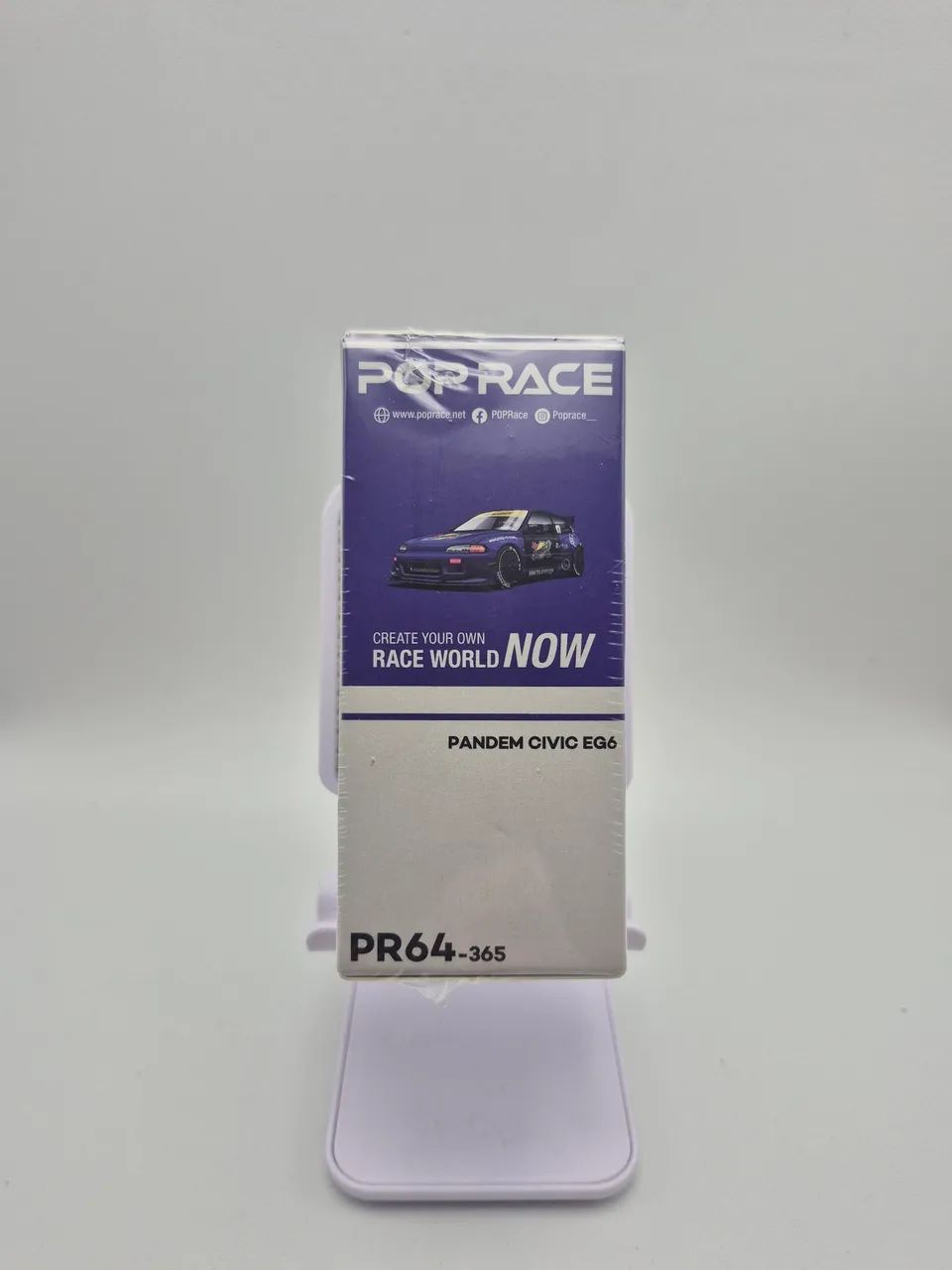 Pop Race Sonoco Pandem Honda Civic EG6 Blue PR64-365 - Foto 3