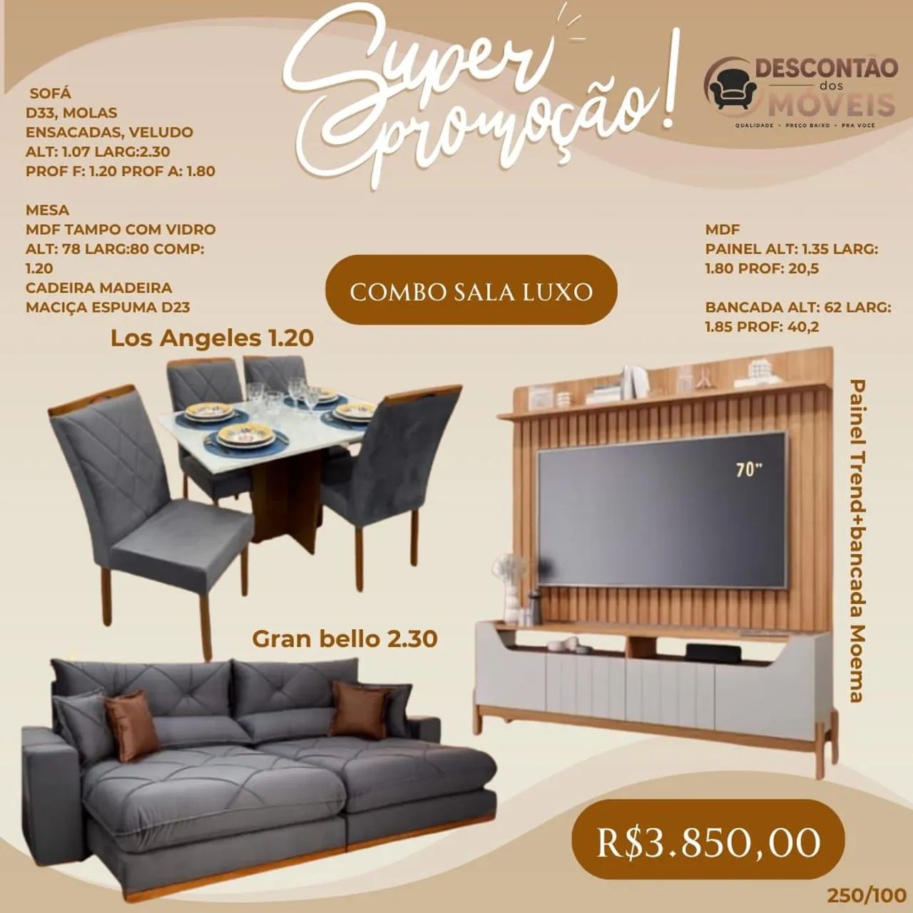 Móveis novos para sua casa, com entrega em ate 48h  - Foto 4