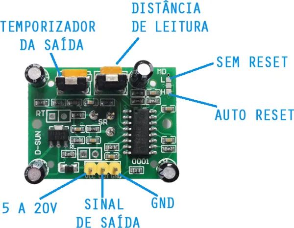 arduino Sensor De Presença Infravermelho Hc Sr501 - Foto 4
