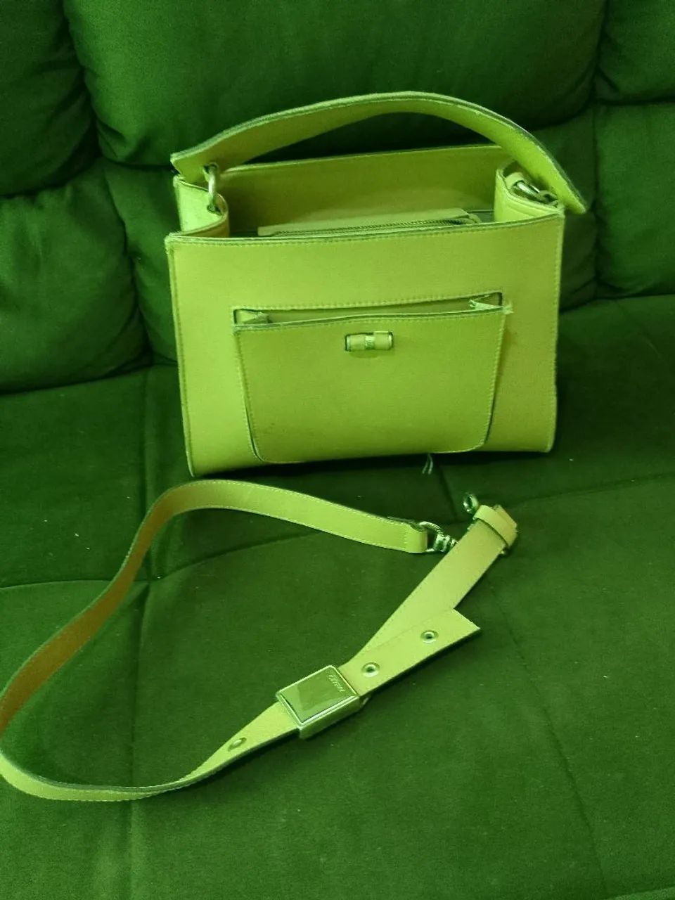 Bolsa de couro.  - Foto 4