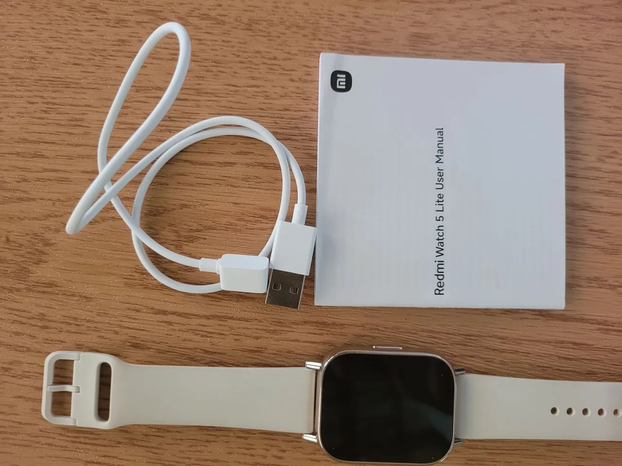 smartwatch redmi watch 5 lite branco  - Foto 4