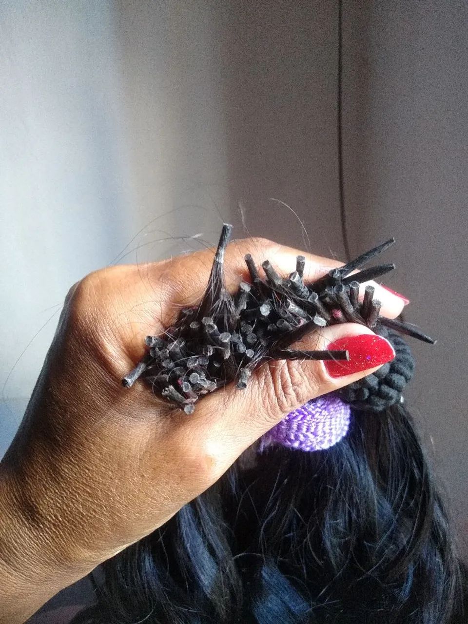 Cabelo humano 30 cm - Foto 2