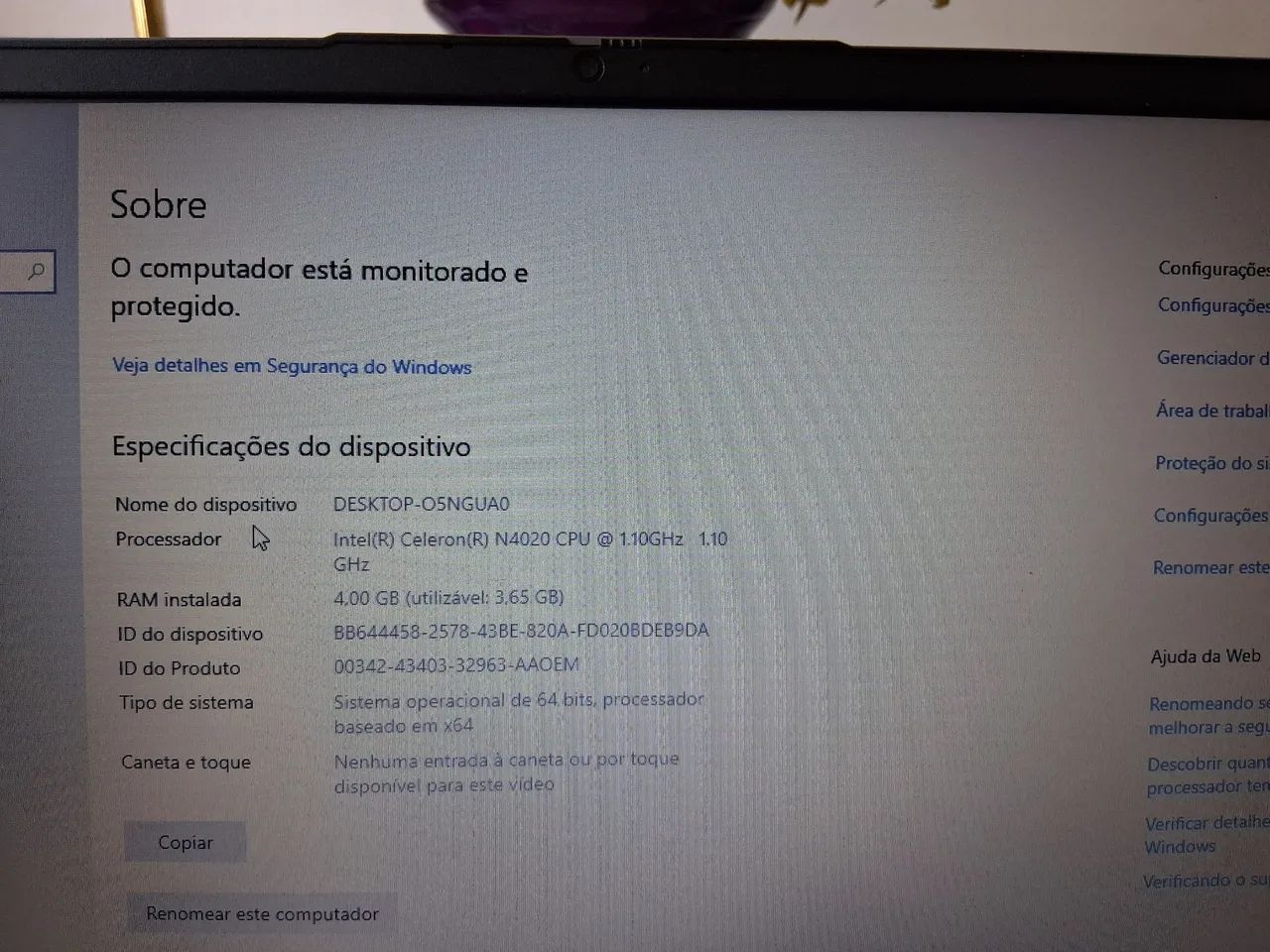 Notebook Lenovo  - Foto 4