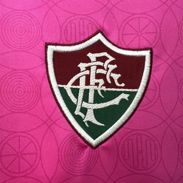 Camisa Fluminense Feminina Rosa 2023 - Foto 5