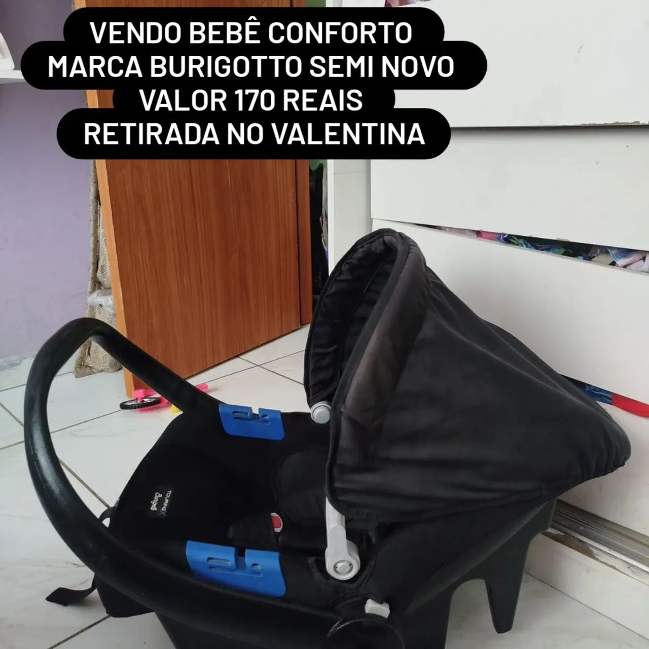 Bebê conforto Burigotto  - Foto 3