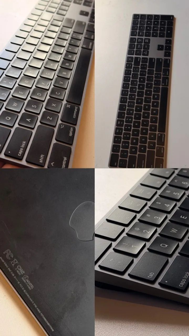 Teclado Apple Magic Keyboard (space Gray) sem Touch ID - Foto 4