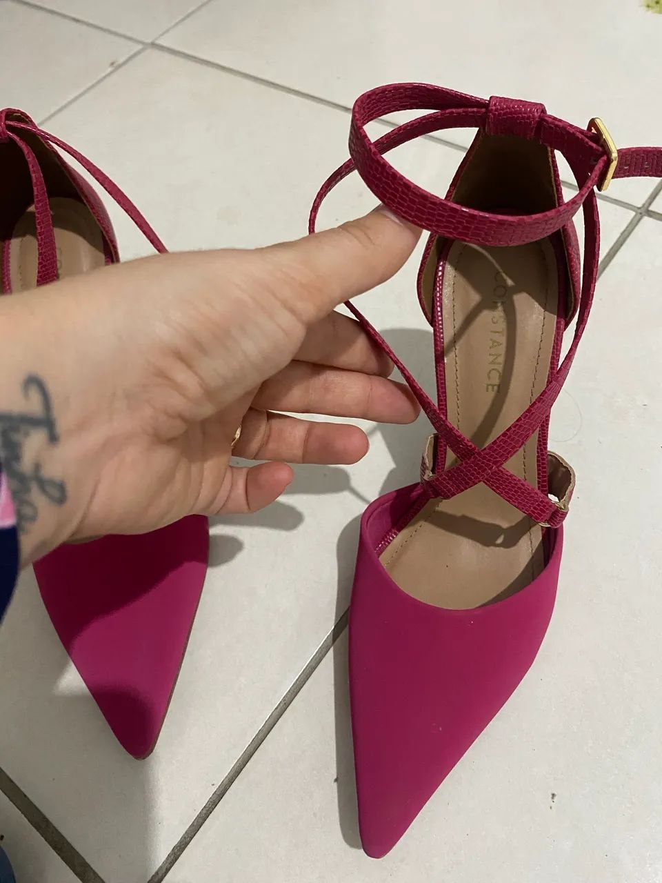 Scarpin Constance Rosa - Foto 4