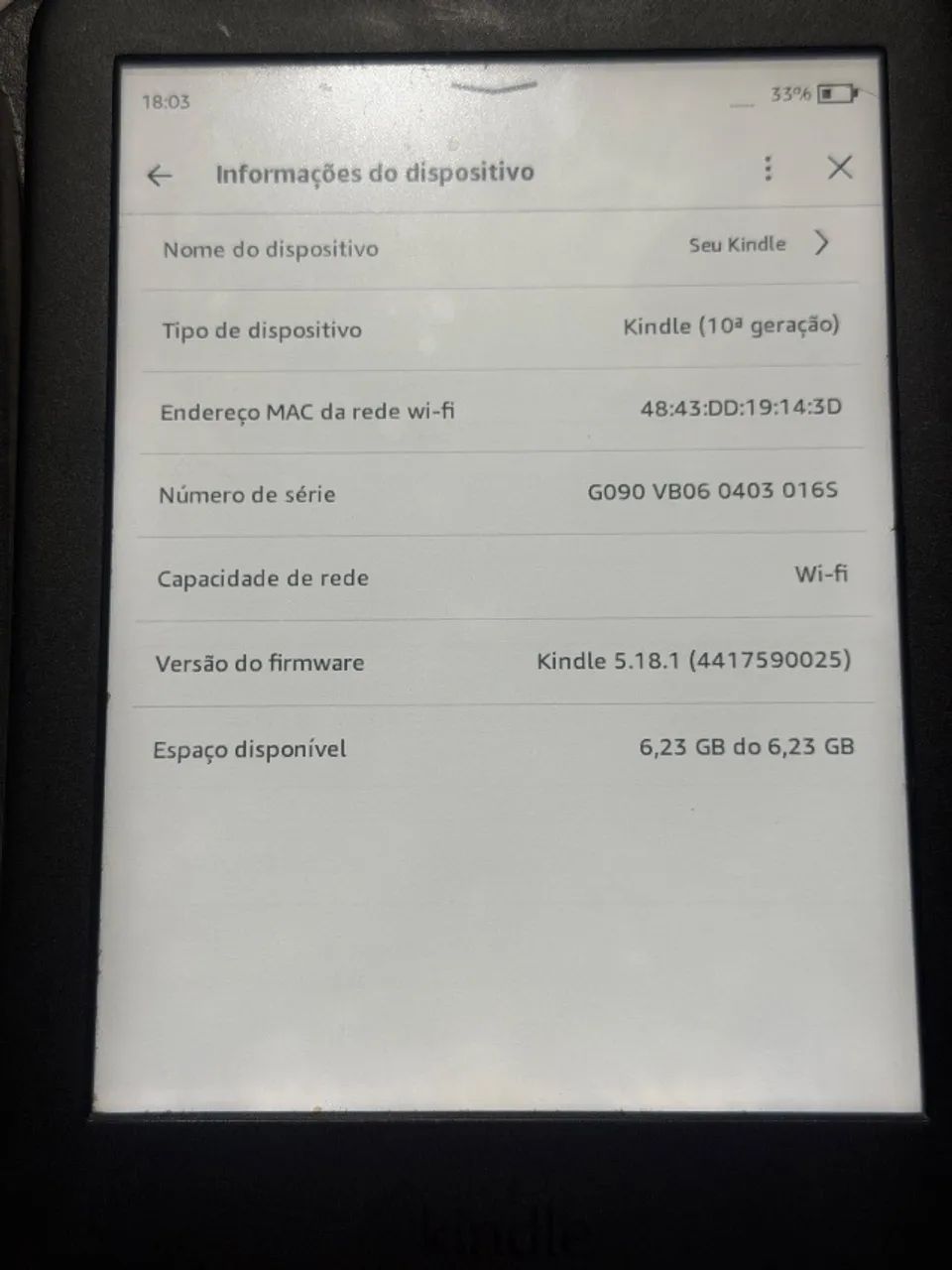 Kindle 10ª geração  - Foto 3