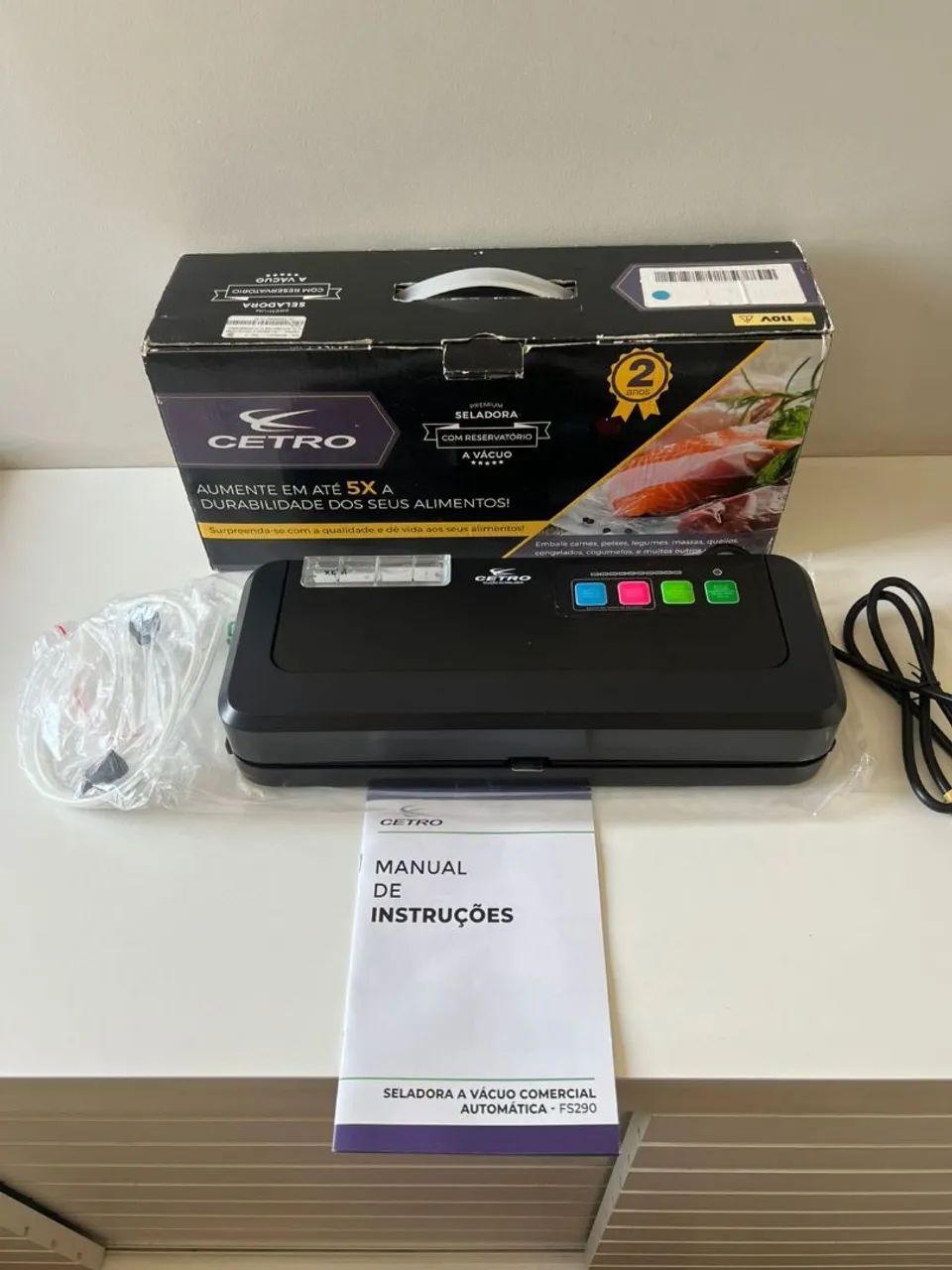 Seladora a vácuo Cet?ro FS290 comercial