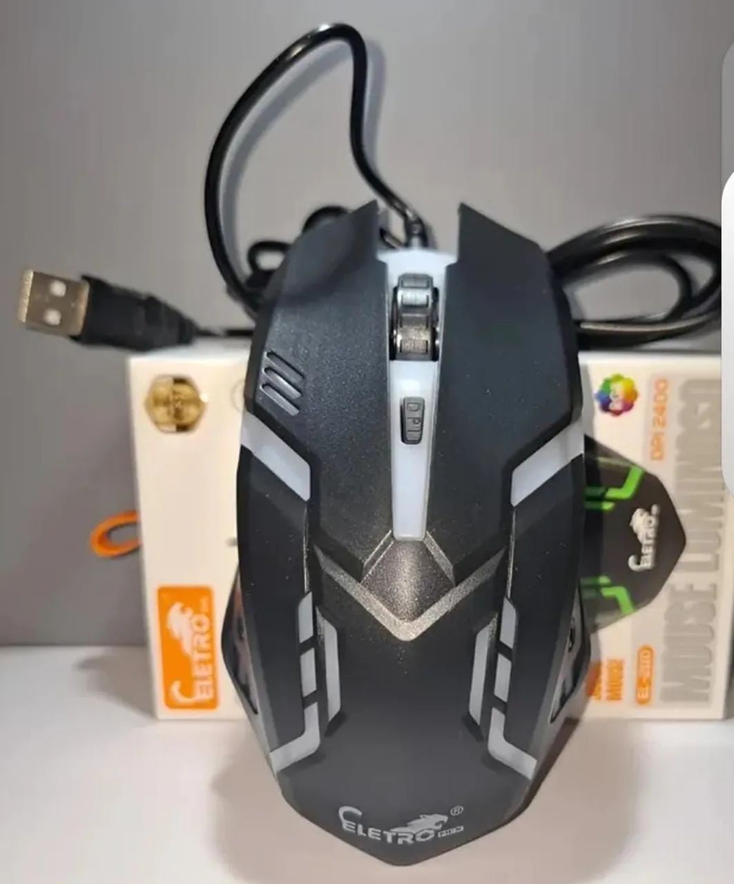 Mouse gamer RGB Eletromex EL-2110. - Foto 2
