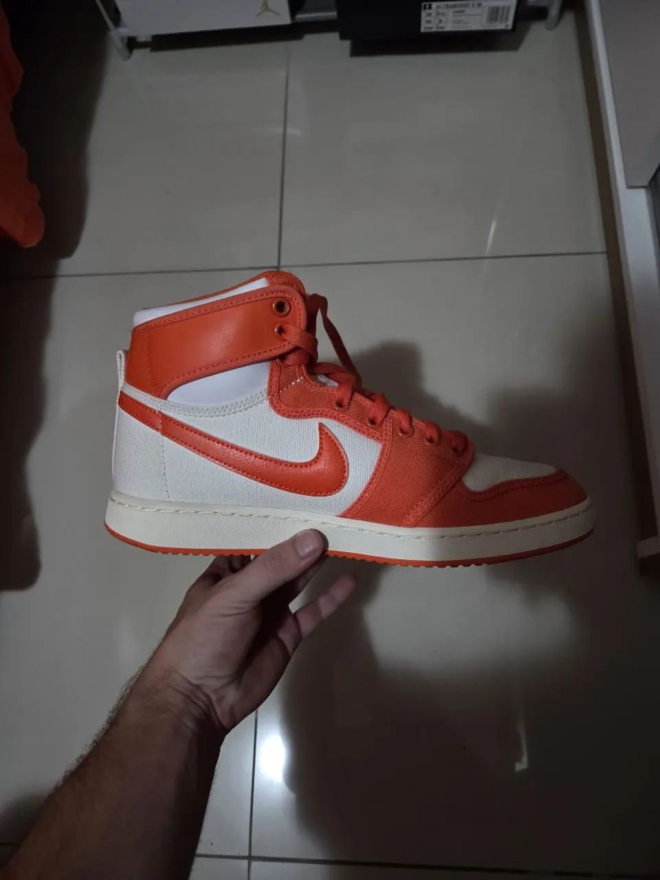 Air Jordan AJKO 1 Laranja - Foto 4
