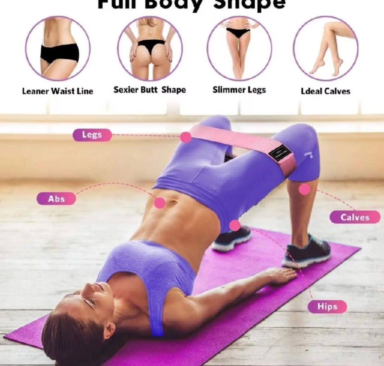 FAIXAS ELÁSTICAS DE RESISTÊNCIA PREMIUM - KIT COM 3 NÍVEIS ? - Foto 5