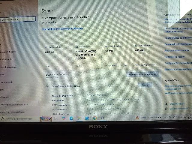NOTEBOOK SONY I5 - Foto 3