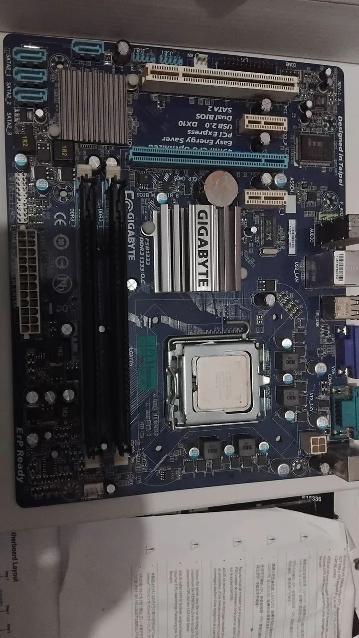 Kit placa mãe + processador + memoria + placa de video  - Foto 2